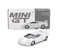 Truescale Miniatures Mini GT MGT01134-L - Lamborghin. Countach 25th Anniversary White 1989 - Scale 1/64 - Model Car