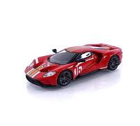 Truescale Miniatures MiniGT Ford GT Alan Mann Heritage Edition (LHD) 1:64 Model MGT00476-L