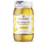 TrueSeaMoss Sea Moss Gel - Made in USA - Wildcrafted Seamoss, Fresh Fruits & Sea Vegetables - Lemon Pie, Pack of 1 (Labels may Vary)