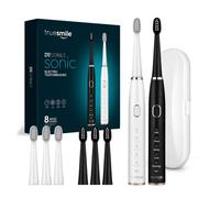 TrueSmile Sonic Electric Toothbrush Couple Pack, 2 Brush Handles