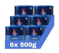 TrueStart Barista Grade Decaf Coffee - 100% Full Flavour Instant Coffee (6 Pack x 500g), Mycotoxin-Free & Rich in Antioxidants, Premium Freeze-Dried, Smooth Rich Roast, Decaffeinated