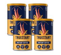 TrueStart Barista Grade Instant Coffee - Smooth Original Barista (4 Pack x 100g), Mycotoxin-Free Coffee & Rich in Antioxidants, Premium Freeze-Dried, 100% Full Flavour, Smooth Rich Roast