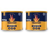 TrueStart Barista Grade Instant Coffee - Smooth Original Barista, 500g (Makes 275 Cups) Mycotoxin-Free Coffee & Rich in Antioxidants, Premium Freeze-Dried, 100% Full Flavour, Smooth Rich Roast