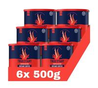 TrueStart Barista Grade Super Blend Strong Instant Coffee - (6 x 500g) Premium Freeze-Dried Coffee Granules, Mycotoxin-Free, Antioxidant Rich, Strong & Smooth with 100% Full Flavour
