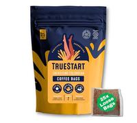 TrueStart Coffee Bags, Smooth Energising Colombian, 1 Pack, 25 Loose Bags | Quick Steep, Individually Wrapped, 100% Colombian Arabica - Mycotoxin-Free & Antioxidant Rich Coffee, Resealable Pouch