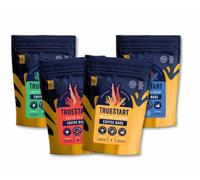 TrueStart Coffee Bags Ultimate Bundle - 4 Pouch - Energising Smooth, Super Blend Strong, Bright Eyed Brazilian & Swiss Water Decaf - Mycotoxin-Free & Antioxidant Rich Coffee, 100% Arabica