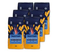 TrueStart Coffee Beans - Mexican Mountain Water Decaf - 100% Arabica, Medium Roast, Single Origin Whole Bean - Mycotoxin-Free & Antioxidant Rich Coffee for Espresso, Filter Brewing - 1kg, 6 Pack