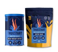TrueStart Coffee Ultimate Bundle - 1 Tin Can and 1 Full Bag of Specialty Grade Coffee - Naturally Decaffeinated - Rich in Antioxidants & Free from Mycotoxins - Colombian & Brazilian Arabica Beans