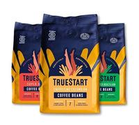 TrueStart Coffee Ultimate Bundle - 3 Bags of Specialty Grade Coffee Beans - Strong, Smooth & Limited Edition Coffee - Rich in Antioxidants & Free from Mycotoxins - Colombian & Brazilian Arabica Beans
