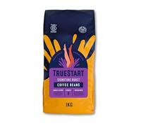 TrueStart Fresh Coffee Beans 1kg - Signature Roast, Medium Roast Whole Bean Coffee Arabica, Hand Roasted Single Origin, Mycotoxin-Free, Antioxidant Rich, Ideal for Espresso & Bean to Cup Brewing