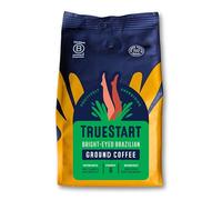 TrueStart Ground Coffee 200g, Bright-Eyed Brazilian - Ground Coffee for Cafetiere V60 Aeropress, Freshly Hand Roasted Speciality Grade, Medium Roast