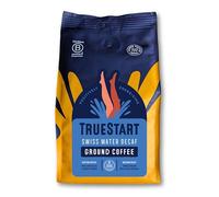 TrueStart Ground Coffee - Swiss Water Decaf - 100% Arabica, Medium Roast, Specialty Grade - Mycotoxin-Free & Antioxidant Rich Decaffeinated Coffee Grounds for Cafetiere, Aeropress - 200g, 1 Pack