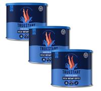 TrueStart Instant Coffee - Barista Grade Decaf, Smooth Medium Roast, Full Flavour Premium Freeze Dried - 100% Brazilian Arabica - Mycotoxin-Free & Antioxidant Rich Coffee - 500g, 3 Pack