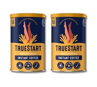 TrueStart Instant Coffee - Barista Grade Smooth Original, Medium Roast, Full Flavour Premium Freeze Dried - 100% Colombian Arabica - Mycotoxin-Free & Antioxidant Rich Coffee - 100g, 2 Pack, 110 Cups