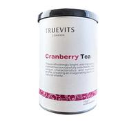 TRUEVITS Cranberry Tea Forest-Foraged Whole Berry Easy Brewing | Wild Cranberry Tisane Rich in Proanthocyanidins (PACs) | No Sugar, No Leaves | from Lithuanian Forests | 70g
