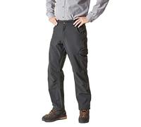 TRUEWERK Men's T1 WerkPant - Lightweight Work Pants, Moisture-Wicking, Quick-Dry, 4-Way Stretch, Relaxed Fit, 8 Pockets, Deep Grey, 36W x 32L