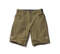 TRUEWERK Men's Work Shorts - Cloud Shorts, Ultra Lightweight, Breathable, Fast Drying, 4-Way Stretch, 5 Pockets, Olive, Medium/10" Inseam