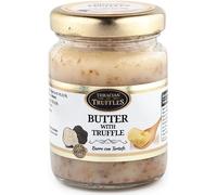 Truffle butter, Butter with white truffle tuber borchii vitt, Burro con tartufo, Intense taste and flavour, Suitable for white truffle risotto, appetizers, pasta dishes, meat, toast, popcorn 80g