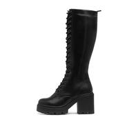 TRUFFLE Collection Beyonce Womens Black Boot - Size 4 UK - Black