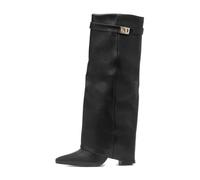 TRUFFLE Collection Cassidy Womens Black Boot - Size 3 UK - Black