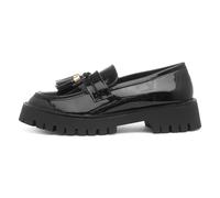 TRUFFLE Collection Cherie Womens Black Loafer - Size 6 UK - Black