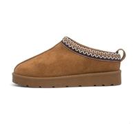 TRUFFLE Collection Chloe Womens Chestnut Slipper - Size 7 UK - Brown