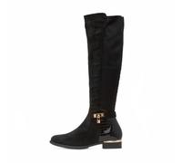 TRUFFLE Collection Natalie Womens Black Boots - Size 3 UK - Black