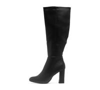 TRUFFLE Collection Womens Black Wide Fit Heel Boot - Size 7 UK - Black