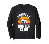 Truffle Hunter Club Truffle Pig Forager Mushroom Long Sleeve T-Shirt