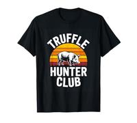 Truffle Hunter Club Truffle Pig Forager Mushroom T-Shirt