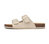 TRUFFLE Kati Womens Cream Mule Sandal - Size 8 UK - Off-White