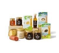 Truffle Royale Hamper - Luxury Truffle Pasta, Polenta, Risotto, Oils, Salt, Honey, Cheese & Charcuterie - Gourmet Truffle Food Gift UK