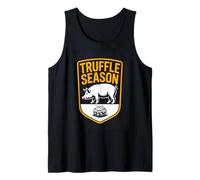 Truffle Season Truffle Hunter Pig Mushroom Chef Tank Top