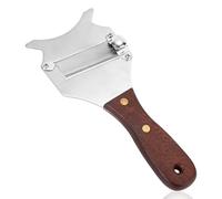 Truffle Slicer Shaver, Stainless Steel Adjustable Thickness Truffle Grater with Wooden Handle Important Kitchen Food Shavings Tool Accessories for Chocolate Garlic Cheese Mushrooms Girolle