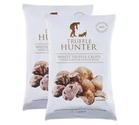 TruffleHunter White Truffle Crisps with Lobster Flavour, 125g, 2 Pack, Gluten Free, Gourmet Snack, In Premier Life Store Box
