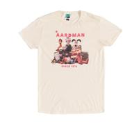 TruffleShuffle Aardman Since 1976 Natural T Shirt Beige