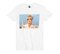 TruffleShuffle Absolutely Fabulous Patsy Screenshot White T Shirt