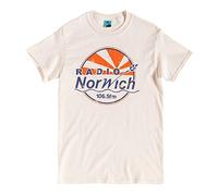 TruffleShuffle Alan Partridge Inspired Radio Norwich Ecru T Shirt