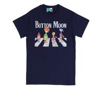 TruffleShuffle Button Moon Abbey Road Navy T Shirt