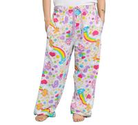 TruffleShuffle Care Bears Rainbows Pink Lounge Pants