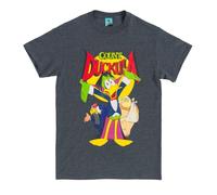 TruffleShuffle Count Duckula Dark Grey Marl T Shirt