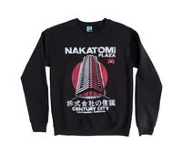 TruffleShuffle Die Hard Inspired Nakatomi Plaza Black Sweater