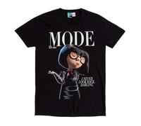 TruffleShuffle Disney The Incredibles Edna Mode Black T Shirt
