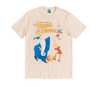 TruffleShuffle Disney The Sword in The Stone Ecru T Shirt, White/Off White, M