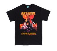 TruffleShuffle Duke Nukem 3D Inspired Black T Shirt