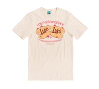 TruffleShuffle Gilmore Girls You Need Coffee Natural T Shirt