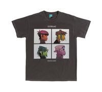 TruffleShuffle Gorillaz Demon Days Vintage Wash Charcoal T Shirt