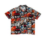 TruffleShuffle Gremlins Movie Reel Button Up Shirt Off-White