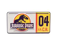 TruffleShuffle Jurassic Park Numberplate Tin Sign