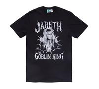 TruffleShuffle Labyrinth The Goblin King Tour T Shirt Black | Perfect for 80s Movie Fans